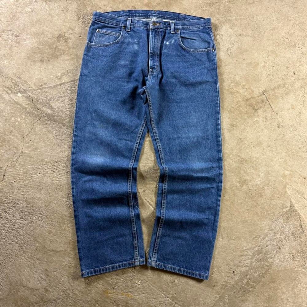 Y2K Key Imperial Blue Jeans